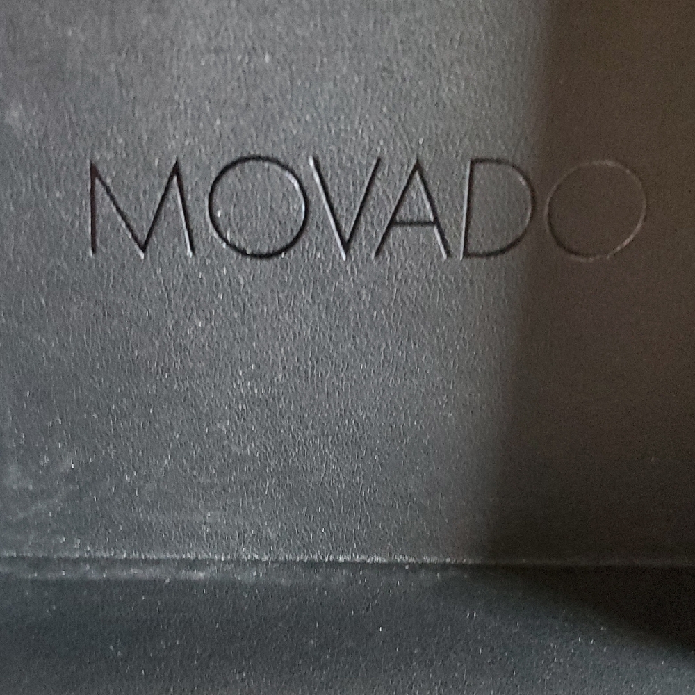 Movado BRAND NEW Bella Bangle Black Dial with Silver Accents Watch - Picture 3 of 6